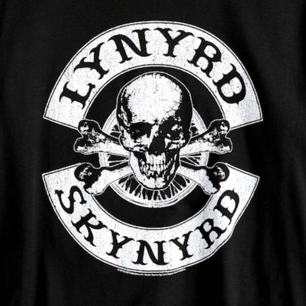 Lynyrd Skynyrd Biker Patch T-Shirt L XL Boys NWT - Picture 2 of 2